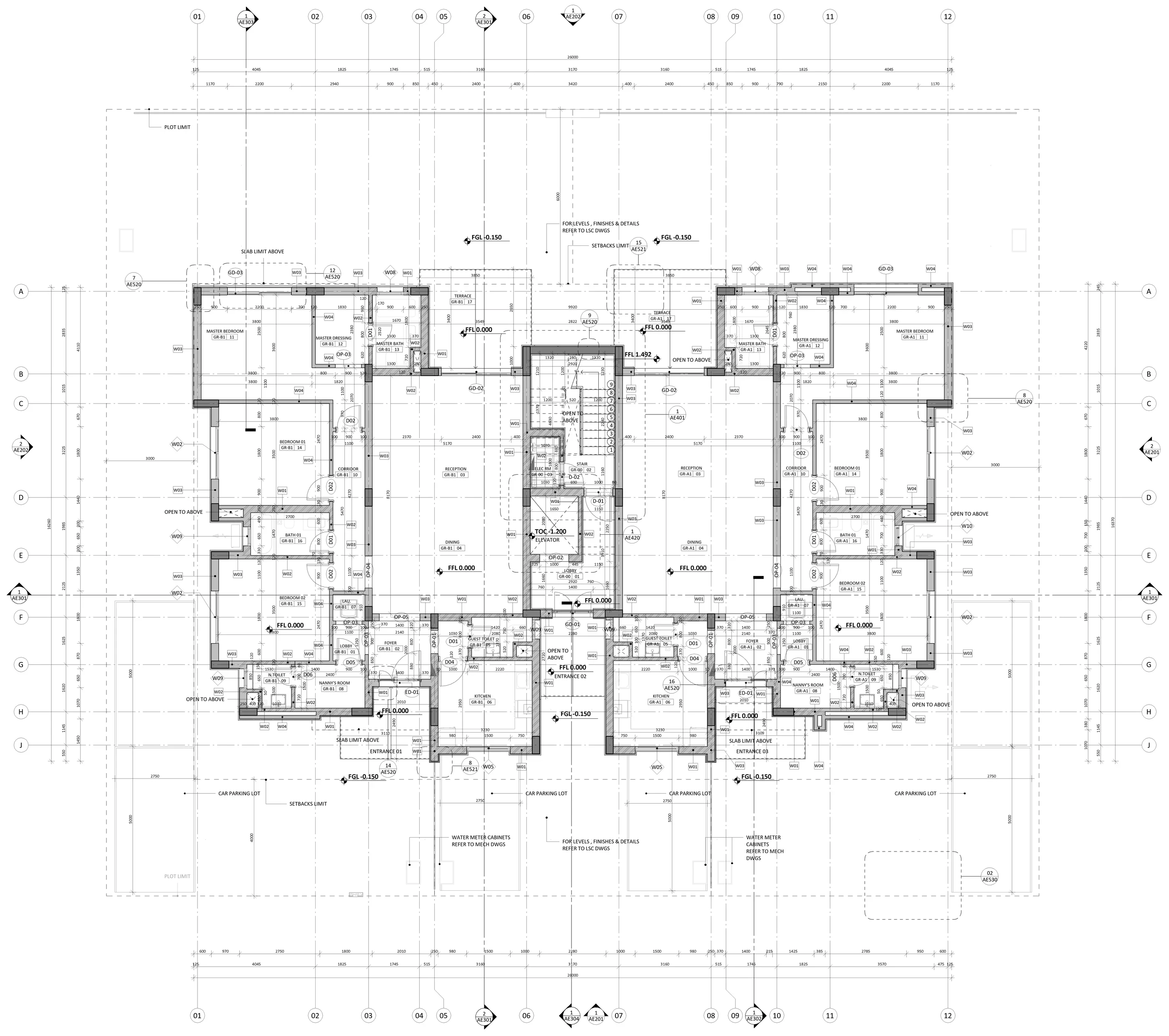 المسقط الأرضي — Family House